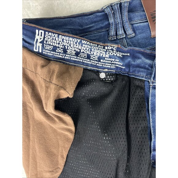 Bull-it Jeans Women’s Sz 6 SR6 Ocean 17 Slim Straight Cover Motorcycle NWT - Picture 12 of 12